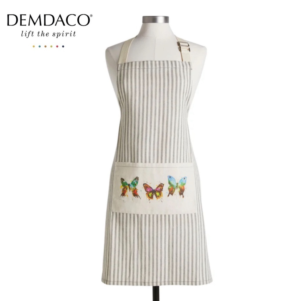 Demdaco Dean Crouser Butterfly and Friends Apron